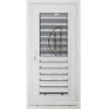 Commercial price interior door design  glass louvered door